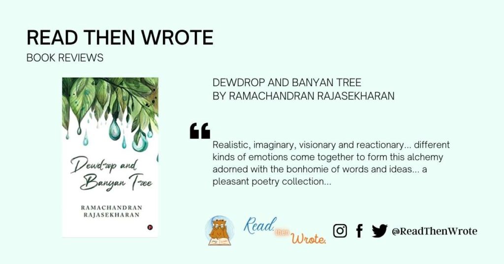 Dewdrop and Banyan Tree Book Review Read then Wrote
